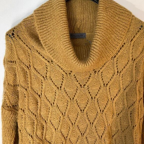 Elsamanda open Knit Oversized Cowl Neck Pullover, S. Mohair Blend - Picture 10 of 15